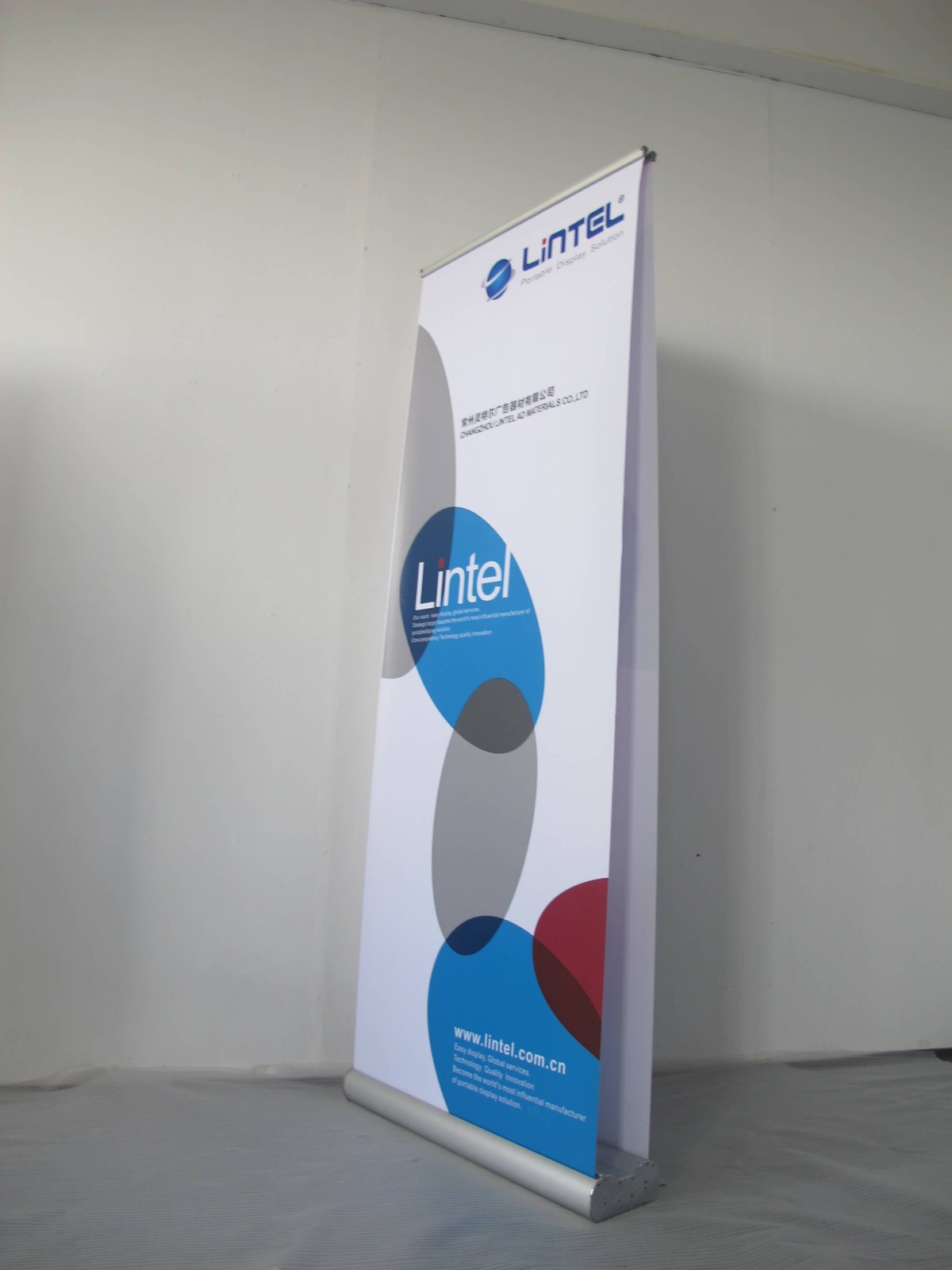 aluminum banner stand roll up