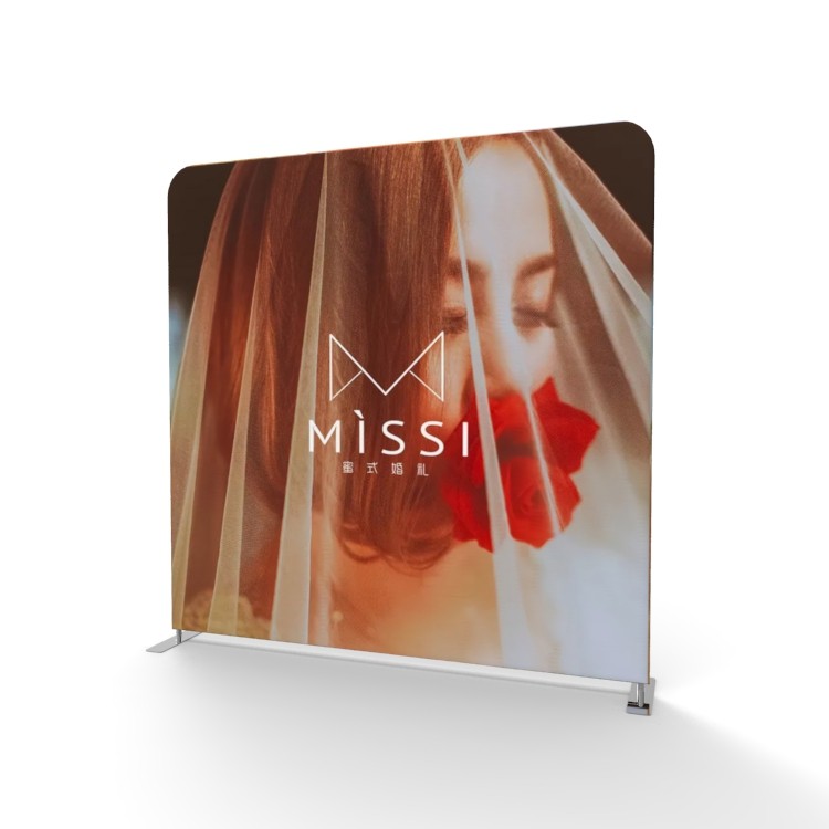 fabric banner stand
