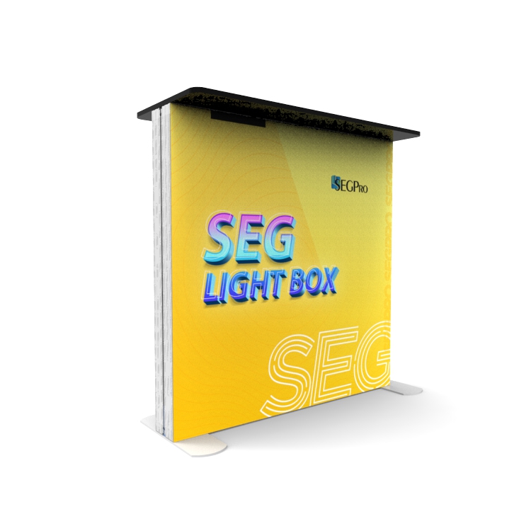 SEG Pro Straight Light Box Counter LT-PLF-D120-A（W100*L100CM）