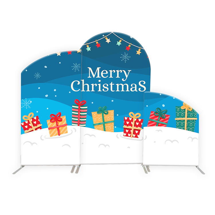Christmas Arched Backdrop LT-PS008