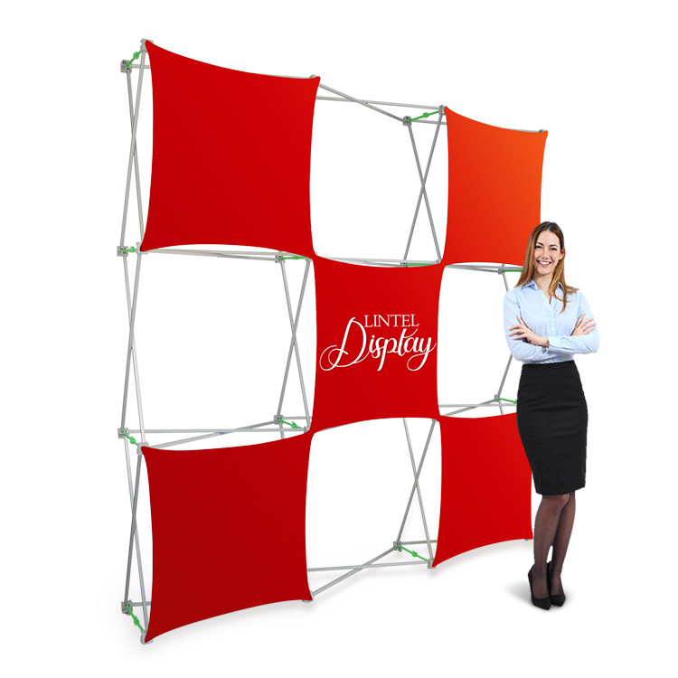 portable pop up display stands