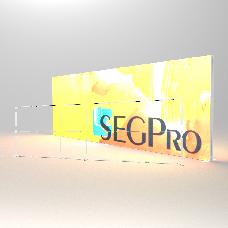 SEGPRO Plastic Stand 6000*2500mm