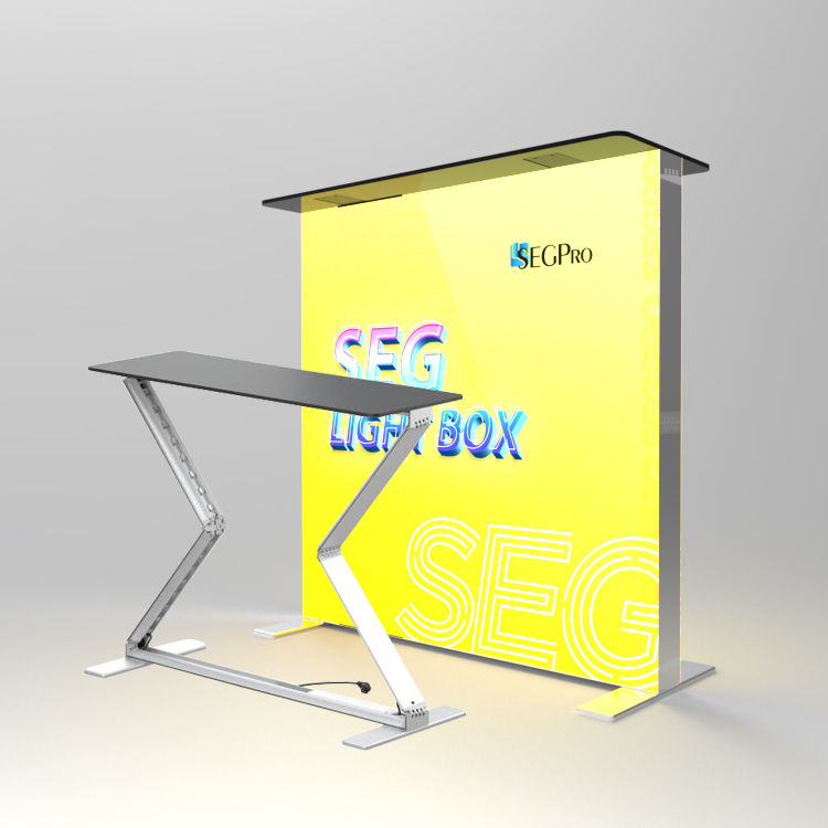 SEGPRO Folding Lightbox Counter