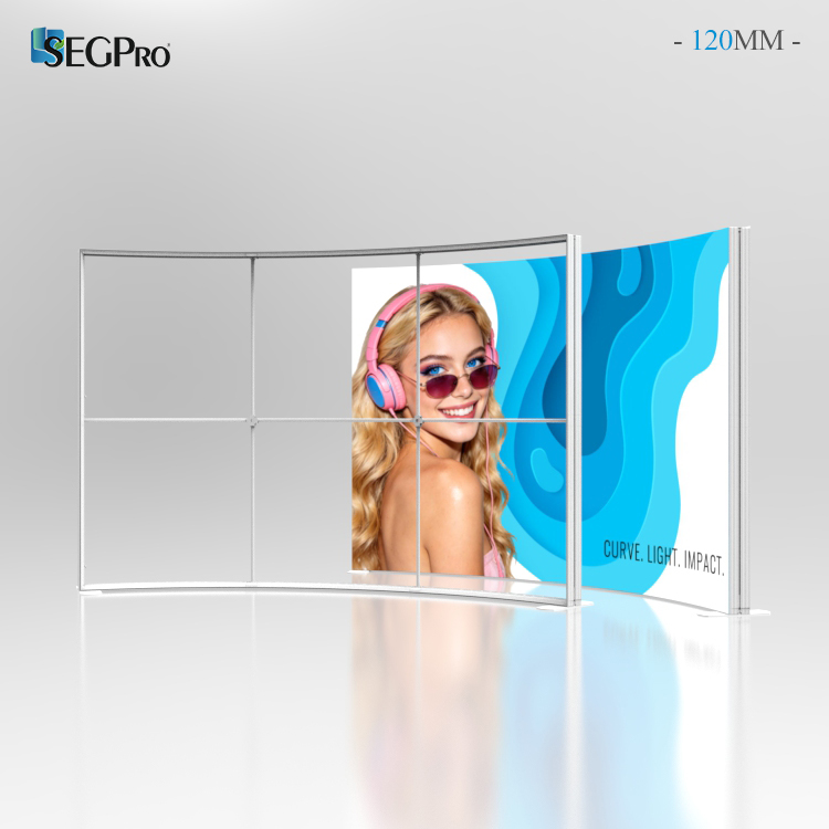 SEGPRO Curved SEG Light Box Display Frame