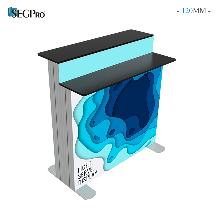 Modular SEG Backlit Promotional Counter