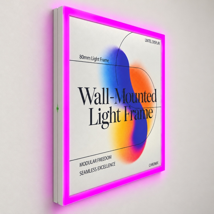 80mm Wall-Mounted RGB Frame