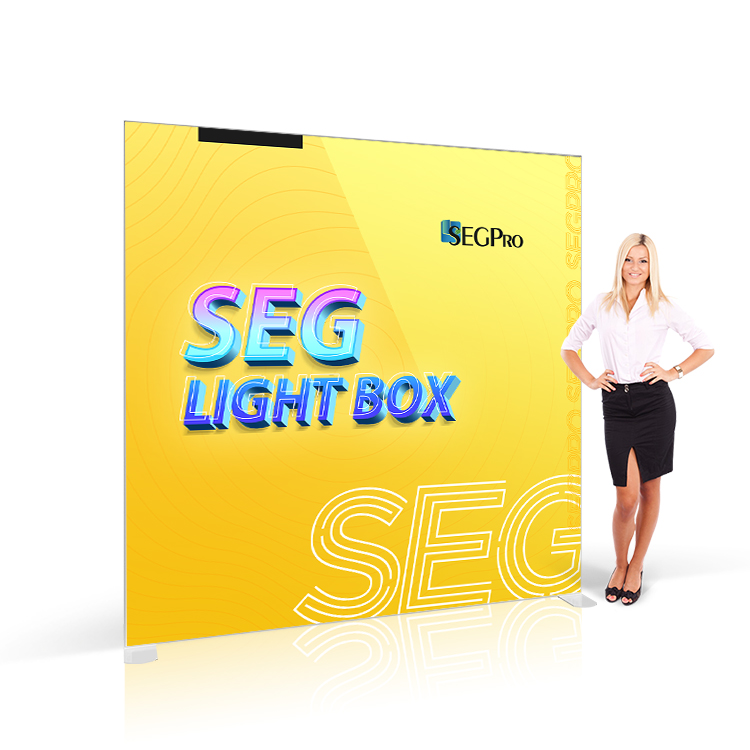 colorful SEG light boxes