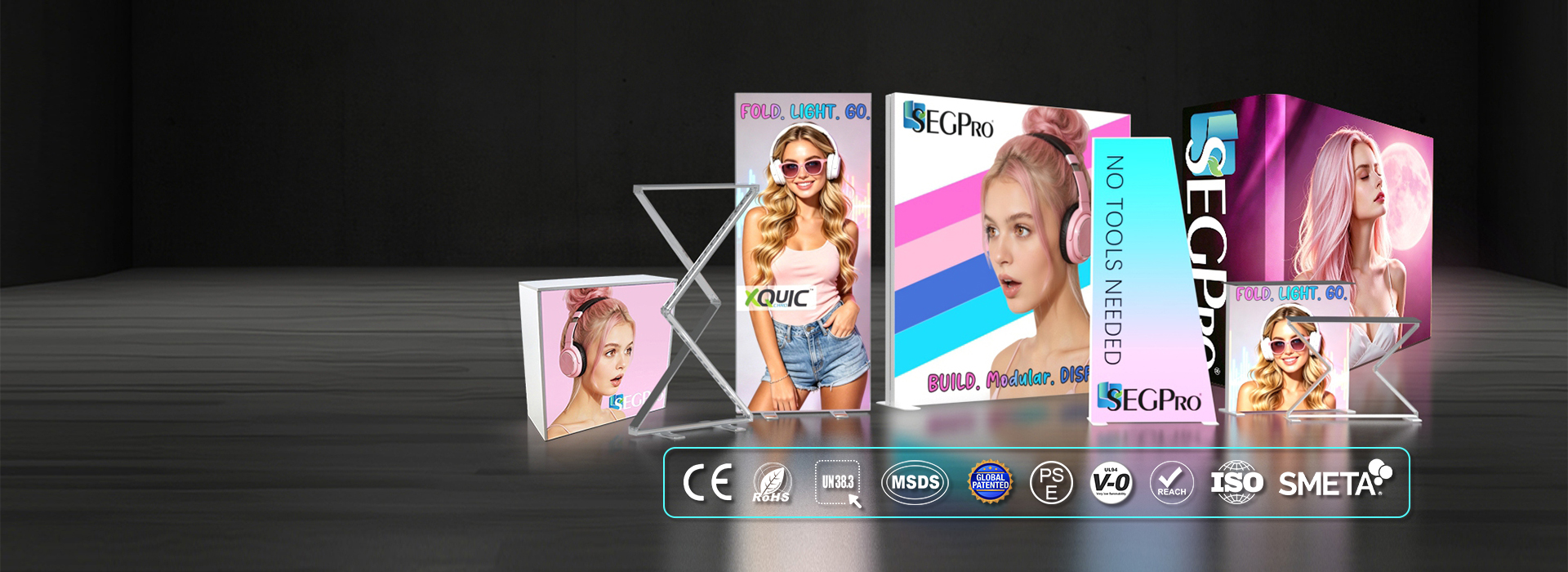 <span style='font-size:50px;font-weight:blod!important;'>SEGPRO® LIGHT BOXES </span><br/><font>Create An Outstanding Impact<br/>For Your Brand</font>