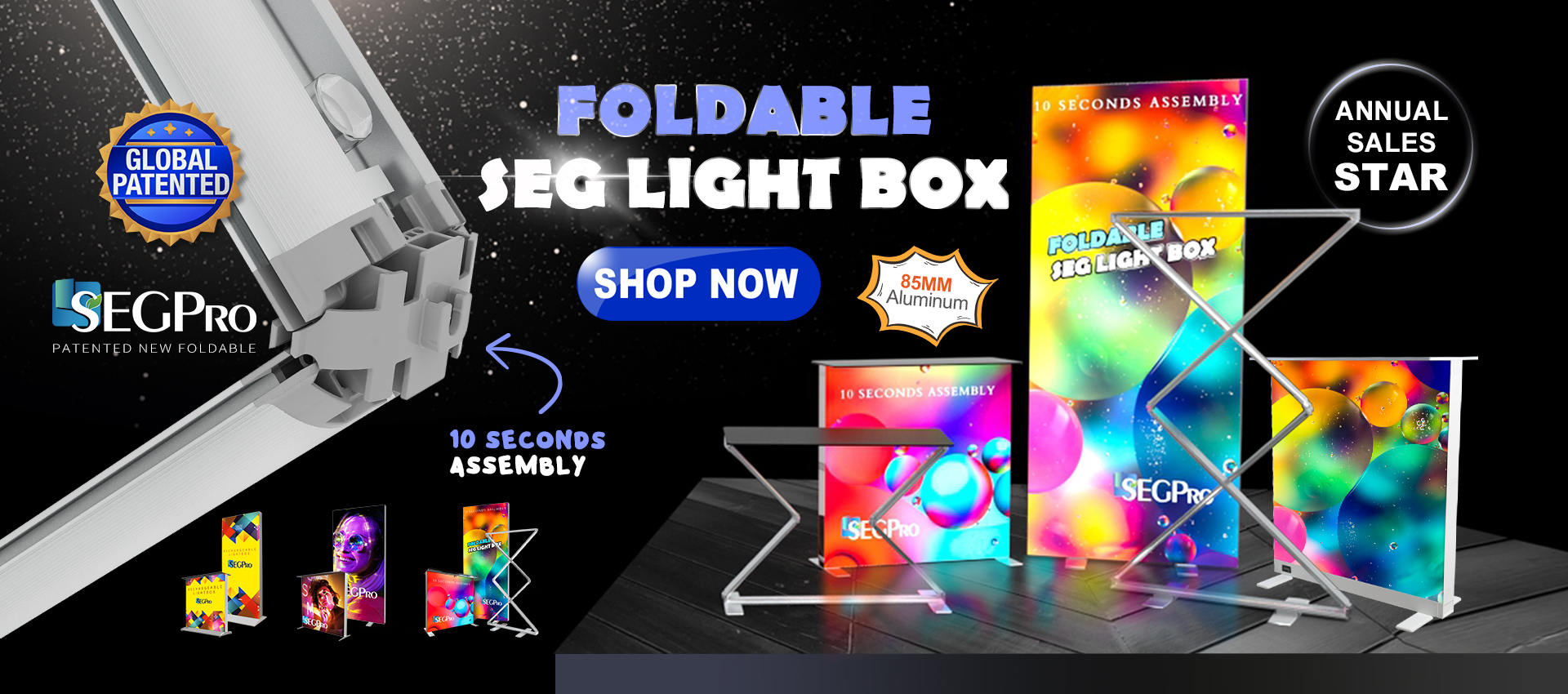 Lintel Foldable SEG Light Box