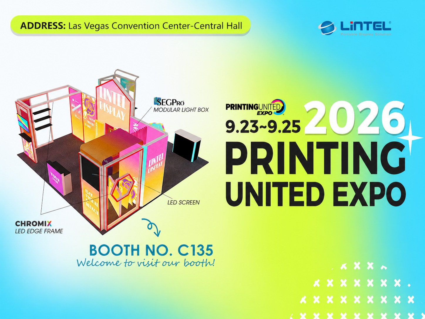 Meet Lintel Display at Printing United Expo 2026