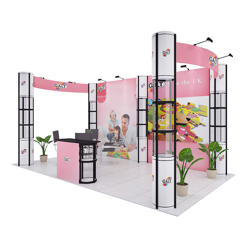 Fabric exhibition booth