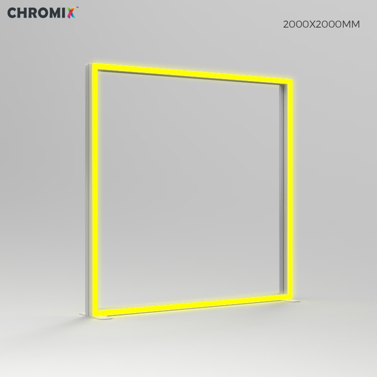 إطار حافة RGB 2000 × 2000 مم