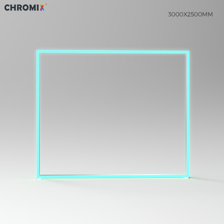 إطار إضاءة LED 3000 × 2500 مم