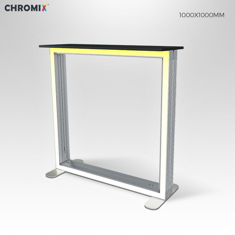 عداد بإطار LED مقاس 120 مم مع حافة RGB