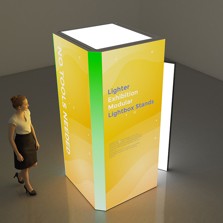 RGB Lightbox Cube Tower