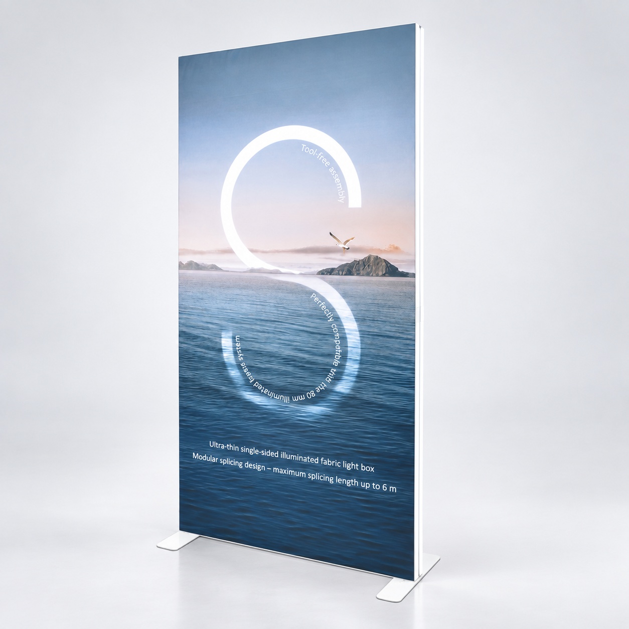 80mm Modular Single-Sided SEG Light Box