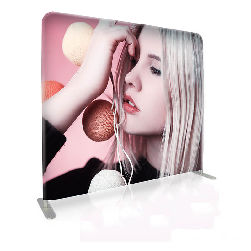 advantages of tension fabric display