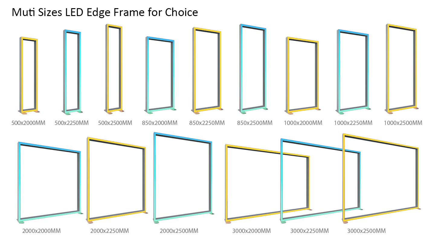 حجم إطار حافة إضاءة LED RGB من Lintel.jpg