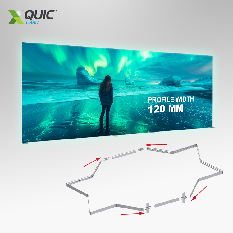 5000 × 2000 / 2250 / 2500mm Collapsible SEG Lightbox 5000 × 2000 / 2250 / 2500mm Collapsible SEG Lightbox