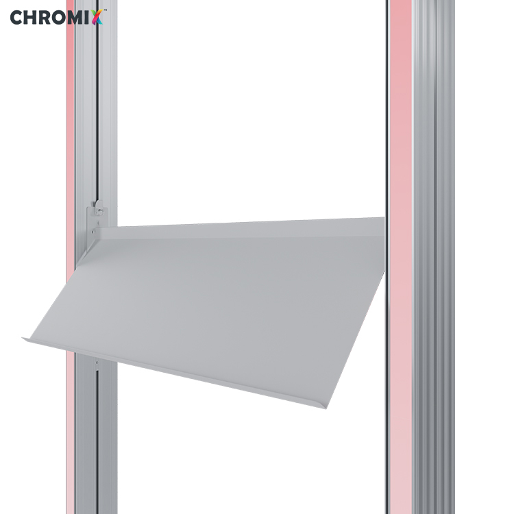 CHROMIX Angled Shelf accessory