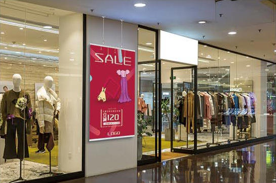 BNL-1 Aluminum Hanging Banner Rail